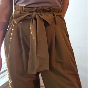 Vintage Tie Pant, Medium, Brown/Tan